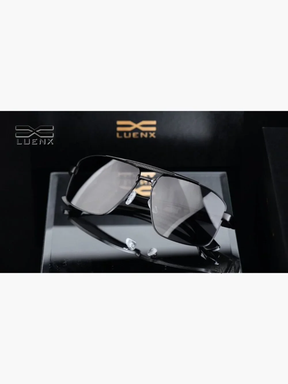 Unisex Square Polygon Polarized Sunglasses UV400 Anti-Glare Driving Fishing